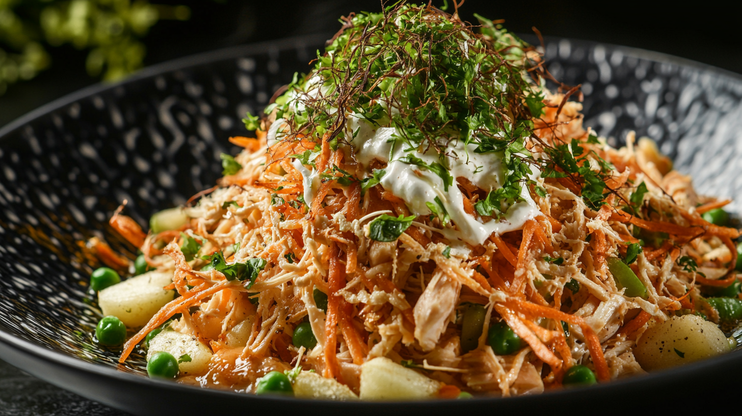 Salpicão de Frango Defumado: A Salada Perfeita para Festas