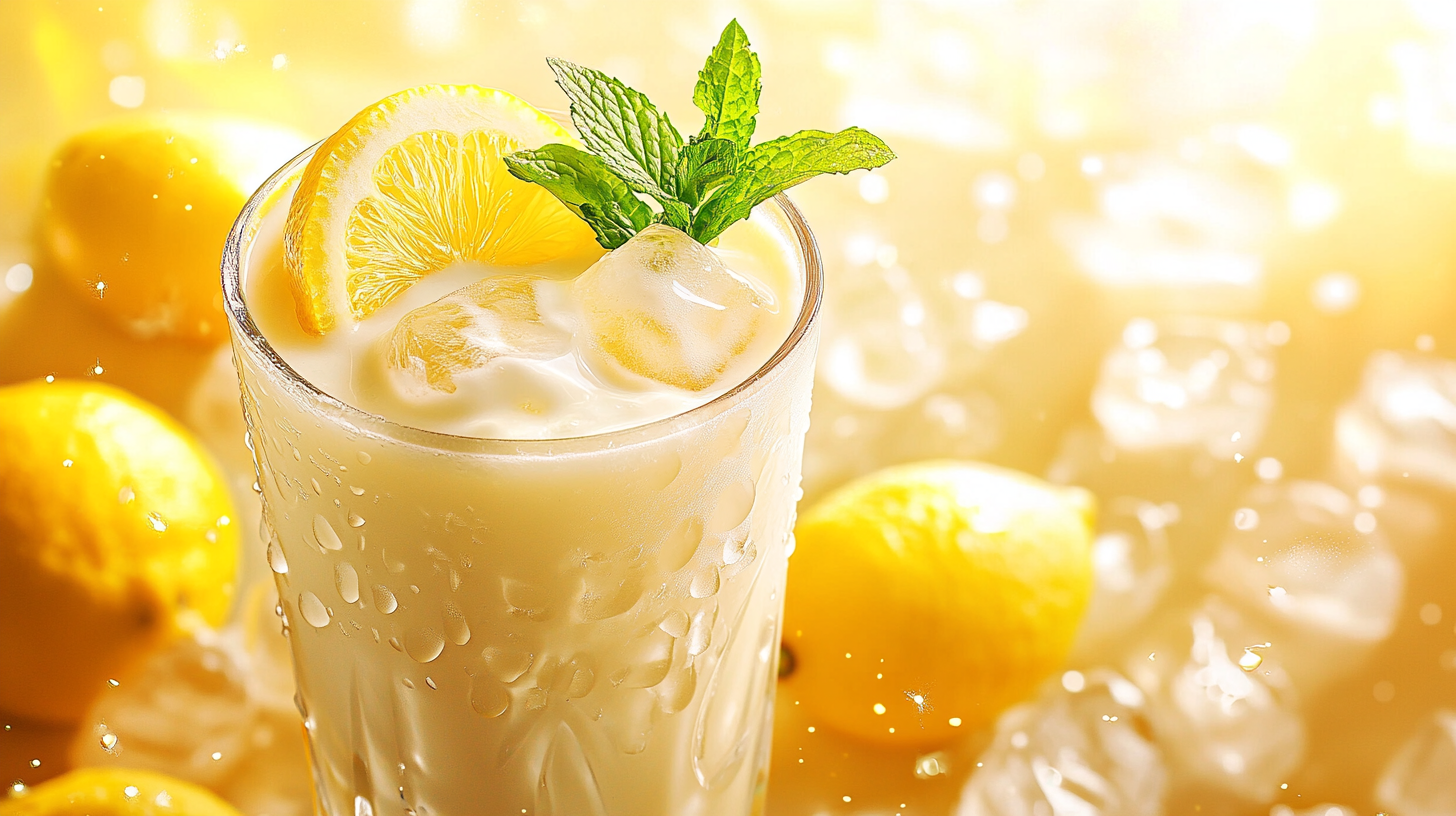 Limonada Suíça com Leite Condensado: Refrescância Deliciosa!