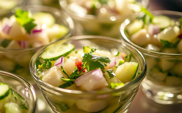 Ceviche de Peixe Branco: Refrescante e Delicioso para o Verão