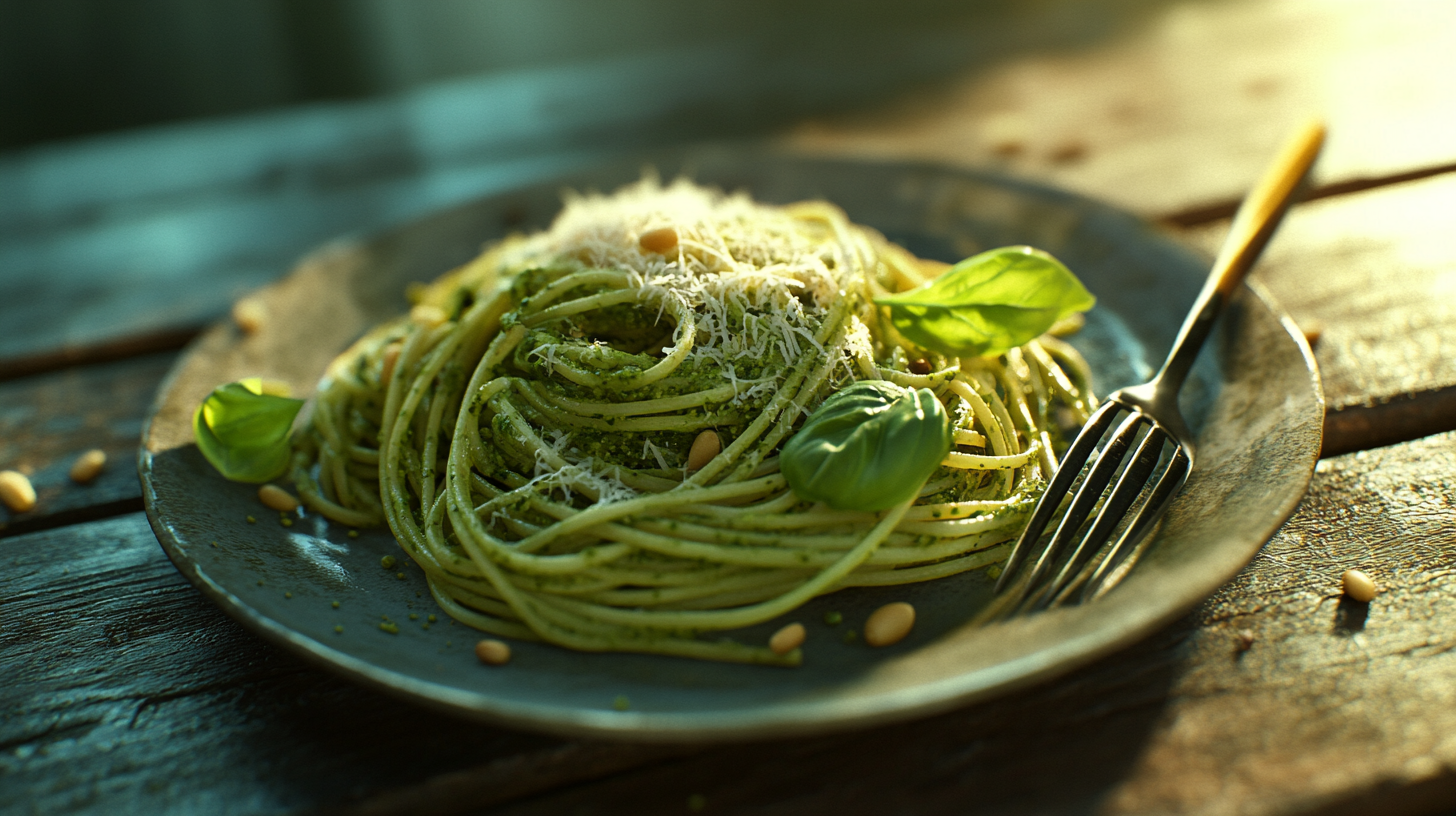 Delicie-se com o Macarrão ao Molho Pesto: Receita Irresistível!