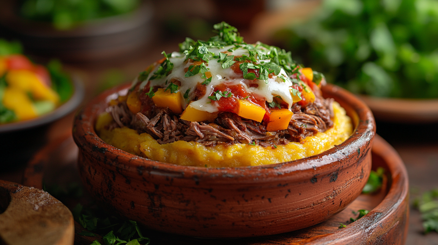 Preparando a carne seca para o escondidinho