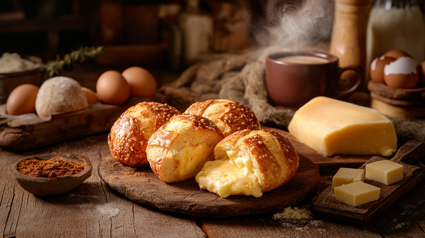 Variações de Pão de Queijo