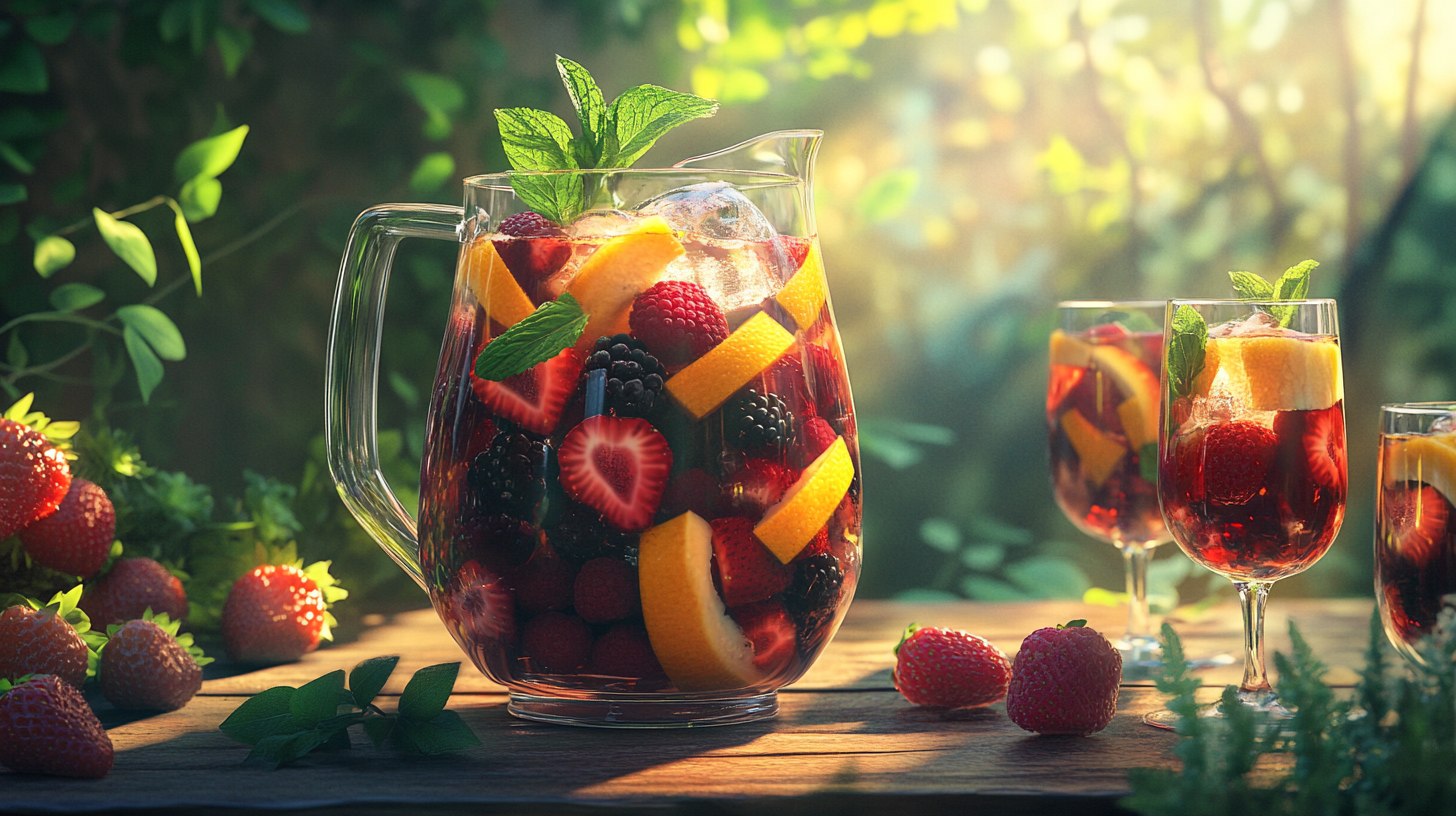 Sangria de Frutas Vermelhas: A Receita Refrescante Perfeita!