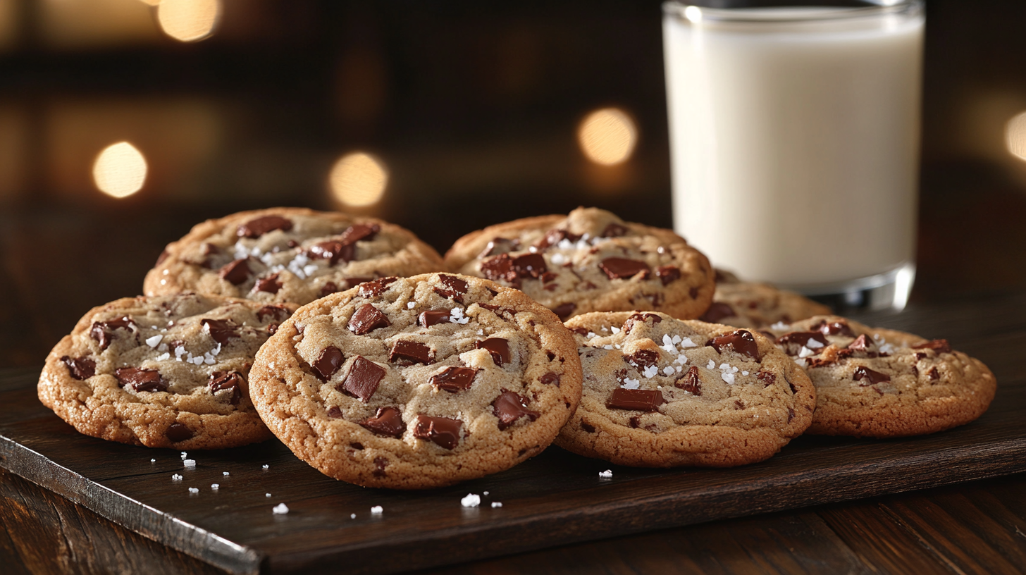 Cookies de Chocolate recem assados