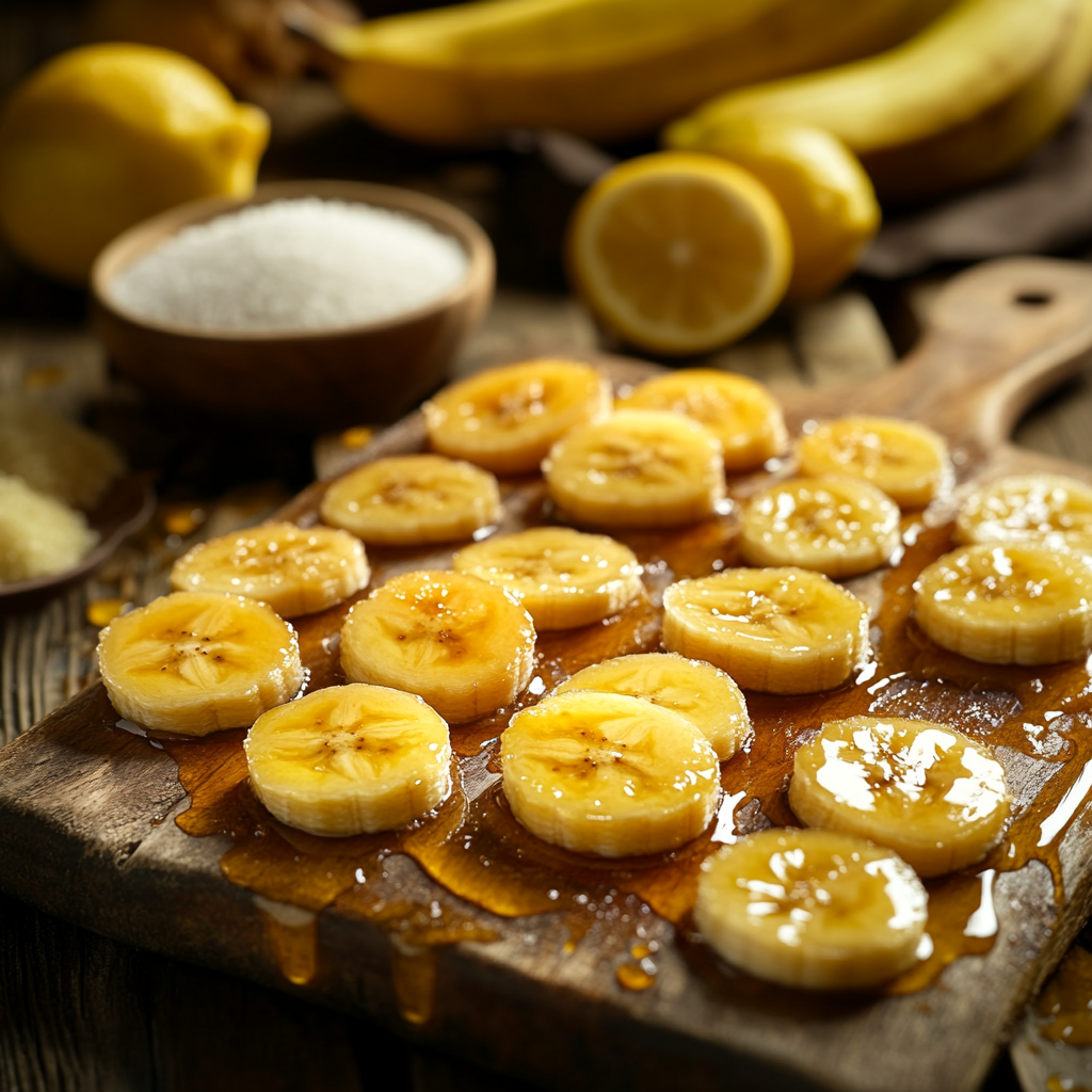 Ingredientes do Doce de Banana