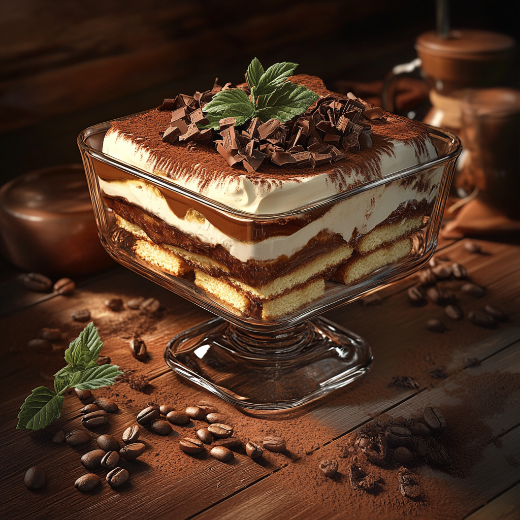 Delicioso Tiramisu tradicional