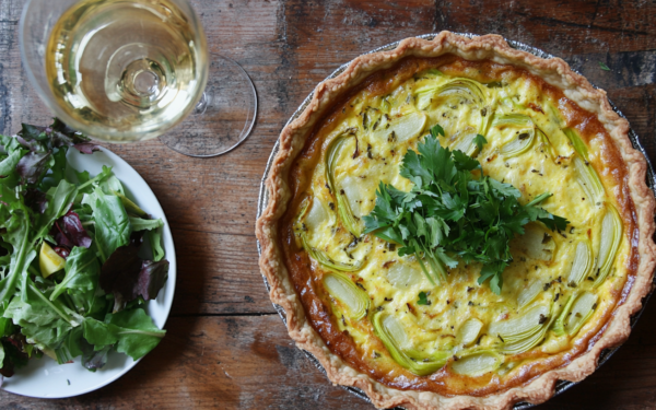 Quiche de Alho-Poró: Receita Leve e Deliciosa para Você!