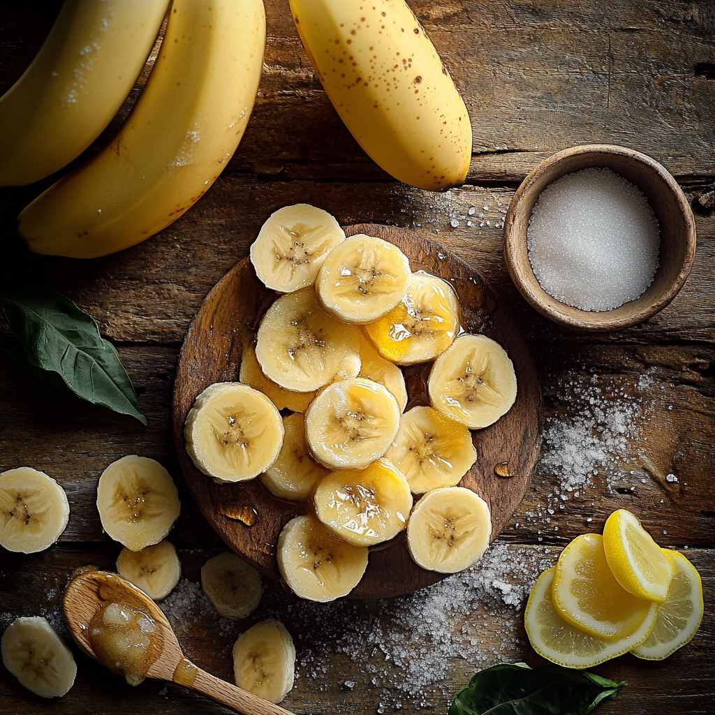 Misturando os Ingredientes do Doce de Banana