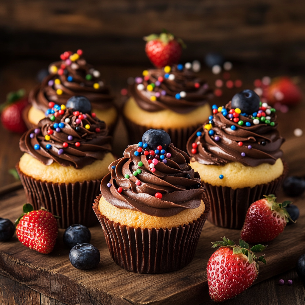 Receita de 6 Cupcakes: Delícias para Suas Reuniões!