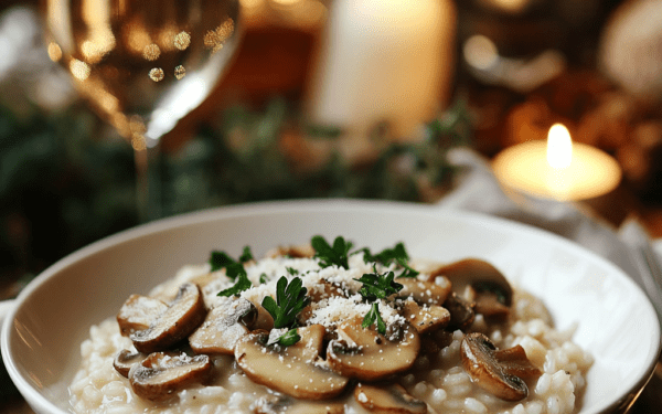 Risoto de Cogumelos e Parmesão: Uma Receita Imperdível!