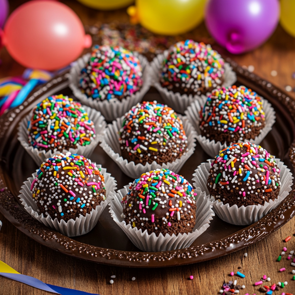 Brigadeiros de diferentes sabores e coberturas