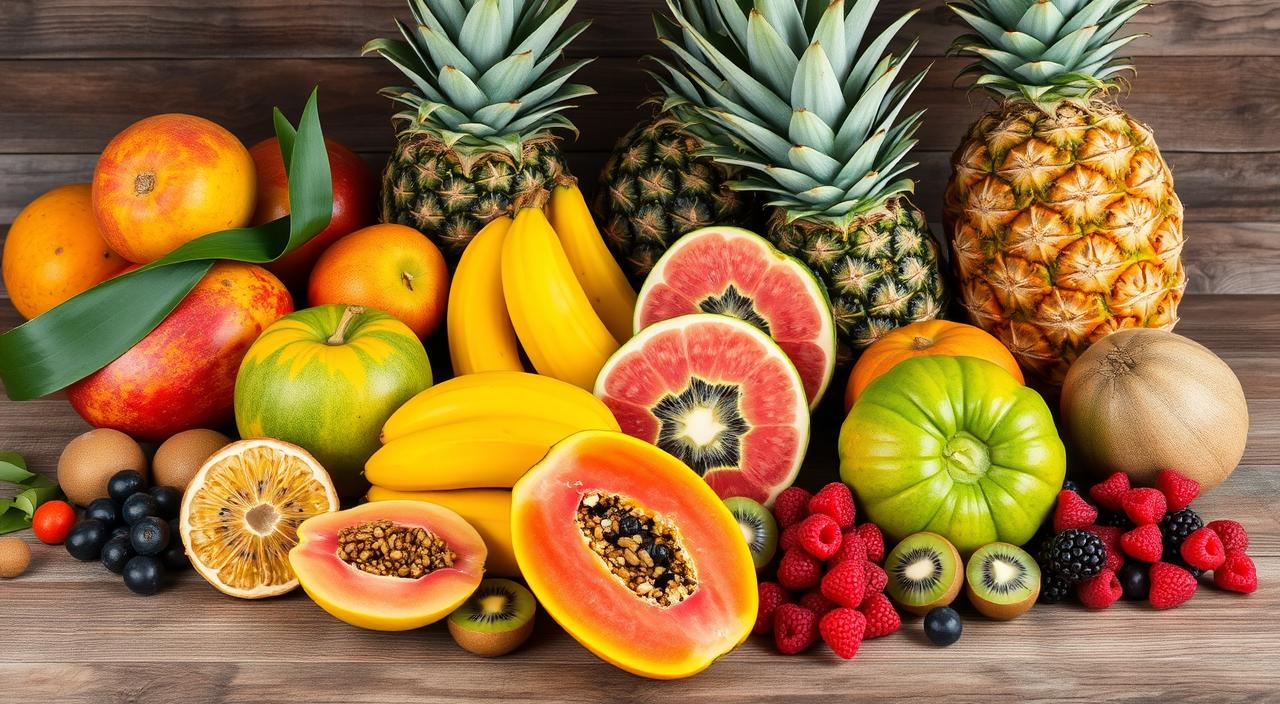 frutas para o café da manhã