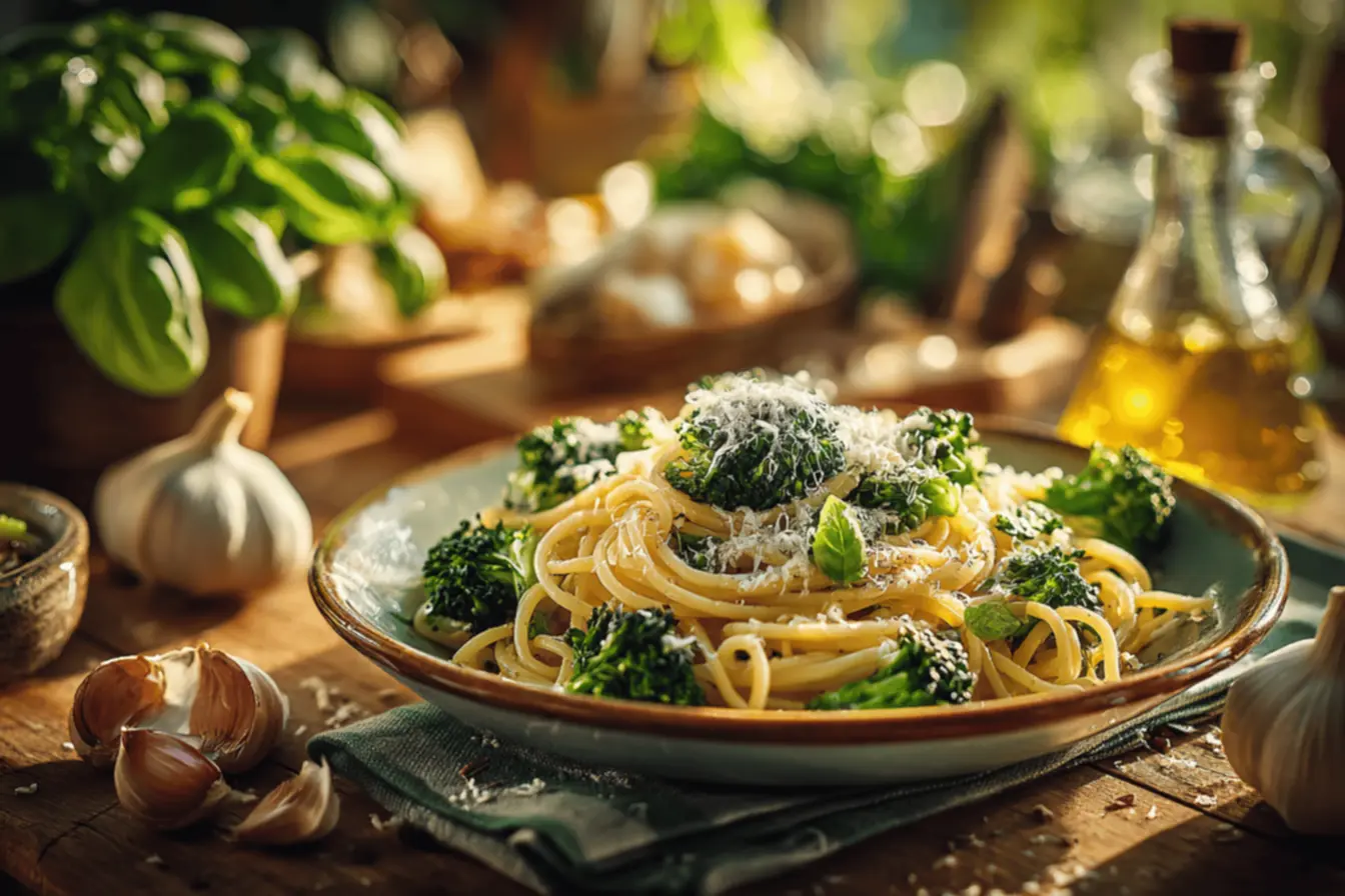 Ingredientes frescos para uma receita
