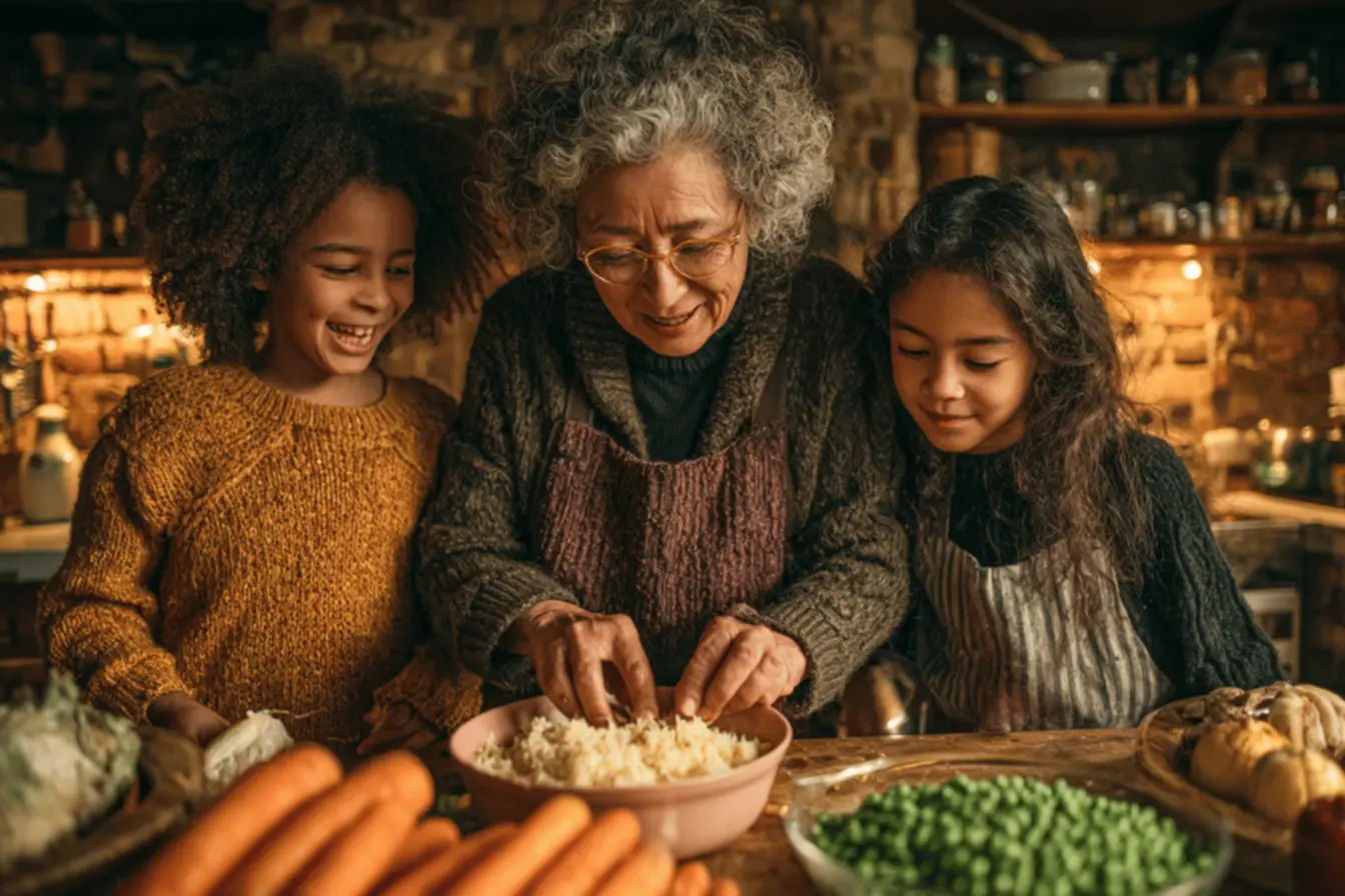Cozinhando em família