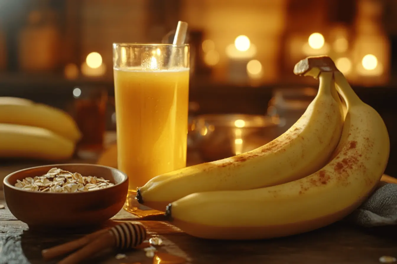 Banana madura e saudável